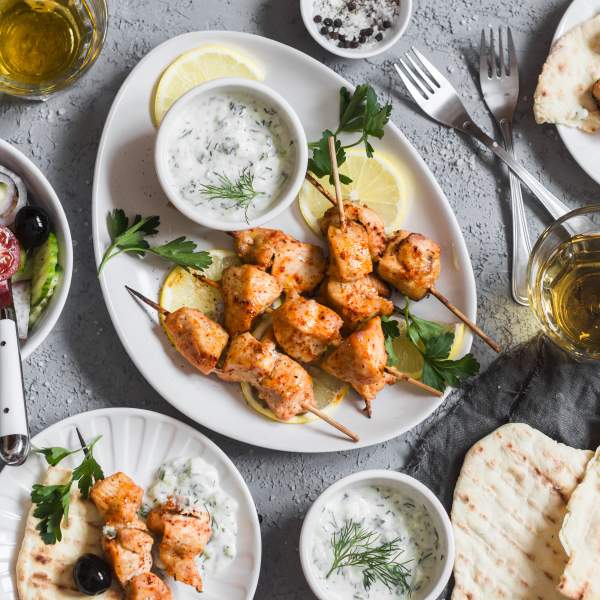 Genießen Sie die griechische Küche