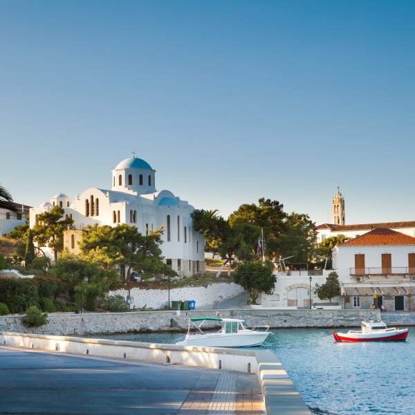 Die Basilika von Spetses