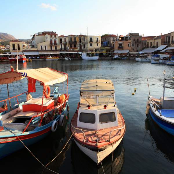 Der Charme des kleinen Hafens von Rethymnon