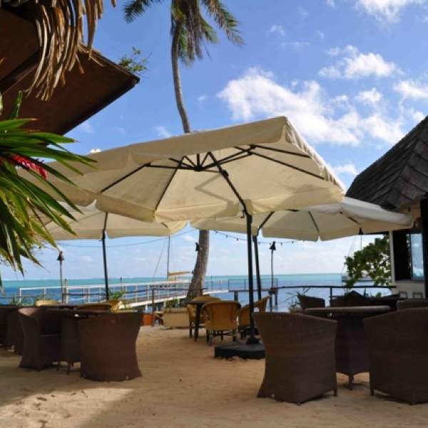 Die Bar und ihre lokalen Cocktails