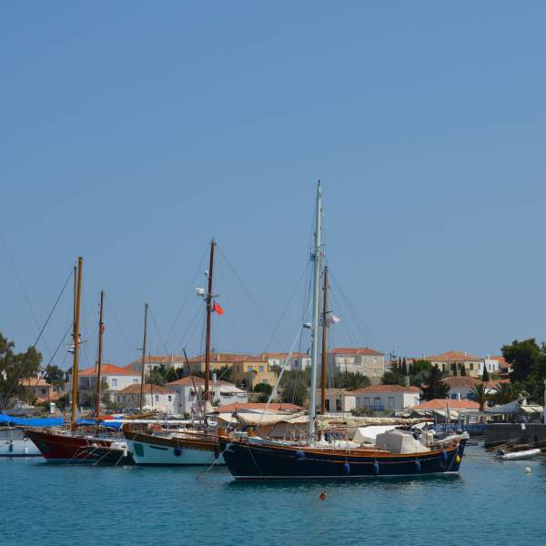 Der alte Hafen von Spetses