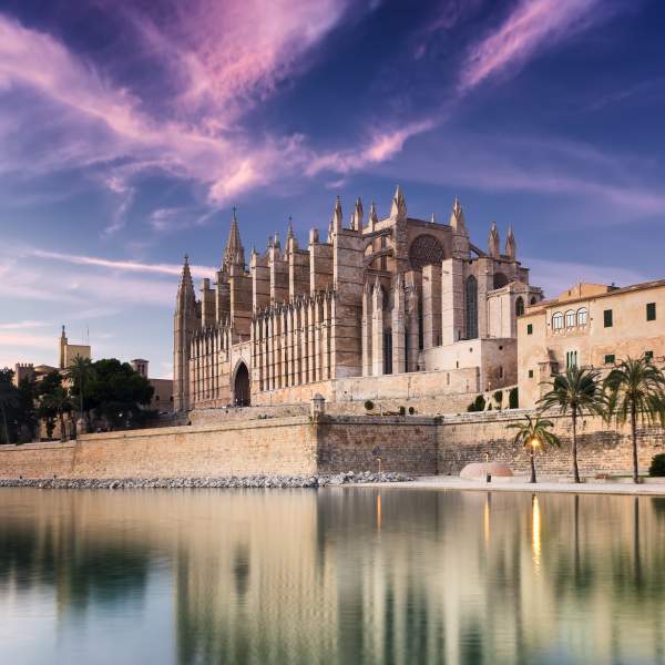 Die majestätische Kathedrale von Mallorca