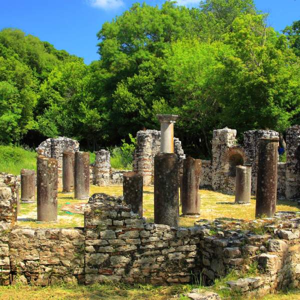 Butrint und seine archäologische Stätte