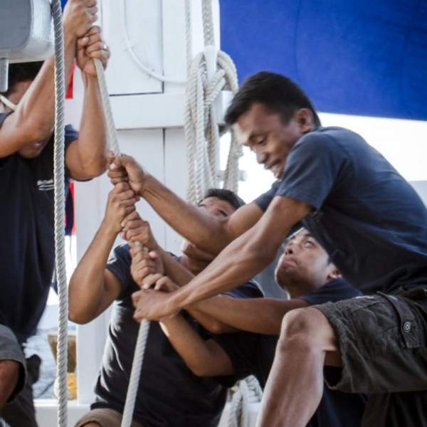 Eine professionelle Crew steht Ihnen jederzeit zur Verfügung