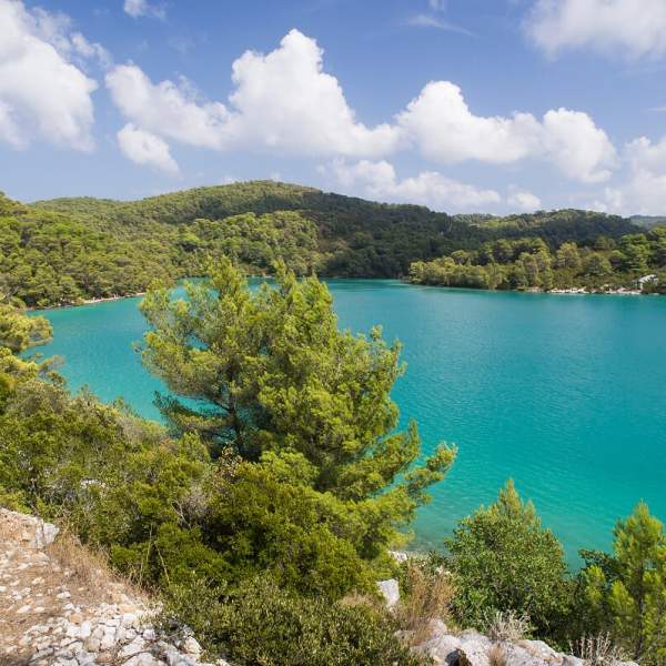 Entdecken Sie die schöne Landschaft des Nationalparks Mljet