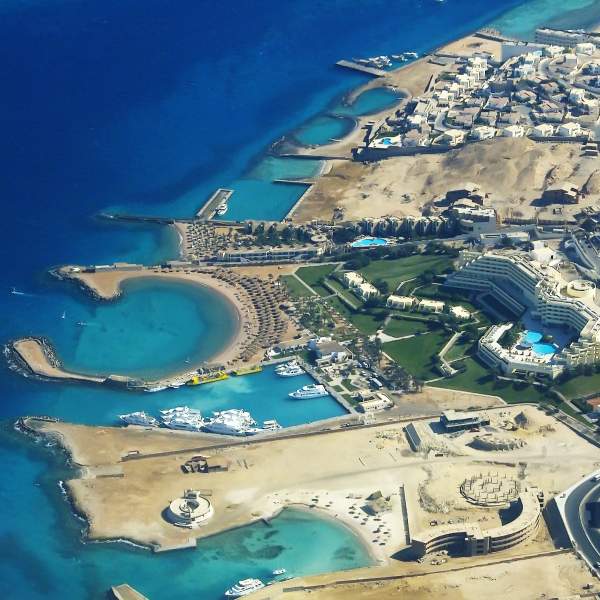 Hurghada, eine für das Tauchen bekannte Stadt