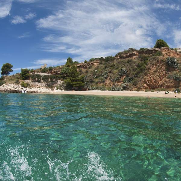 Die Strände erinnern an die Côte d'Azur