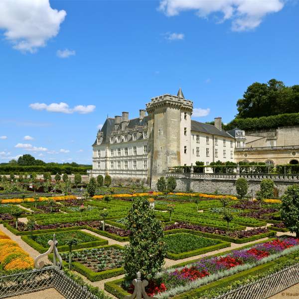 Das Schloss von Villandry und seine Gärten