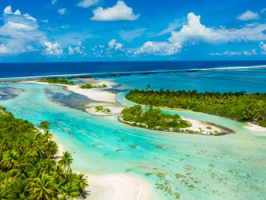 Die Tuamotu-Inseln mit dem Katamaran
