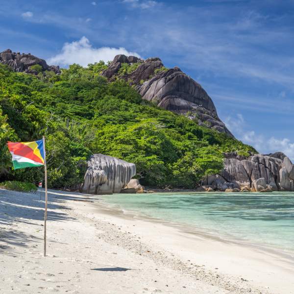 Entspannen Sie sich auf La Digue