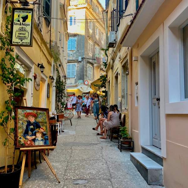 Die Altstadt von Korfu