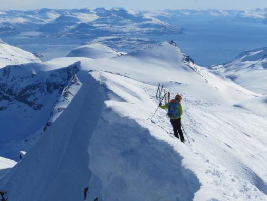 Segeln und Skifahren in Norwegen