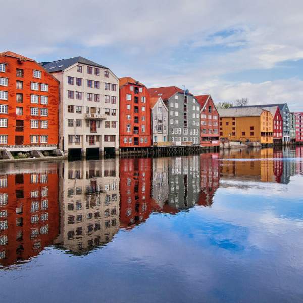 Die royale Stadt Trondheim