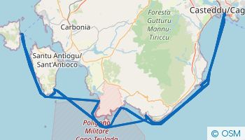 Eine Woche Süd-Sardinien ab Cagliari 
