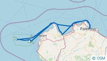 Einwöchiger Törn zwischen Sizilien und den ägadischen Inseln