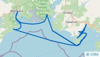 1-wöchiger Segeltörn ab Göcek