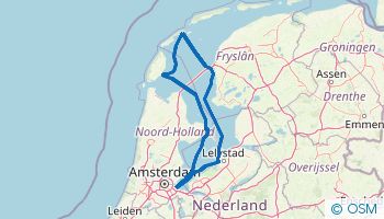 7-Tages-Segeltörn in Holland ab Lelystad